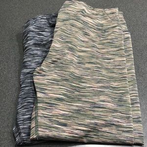 RBX Capri length leggings - size large